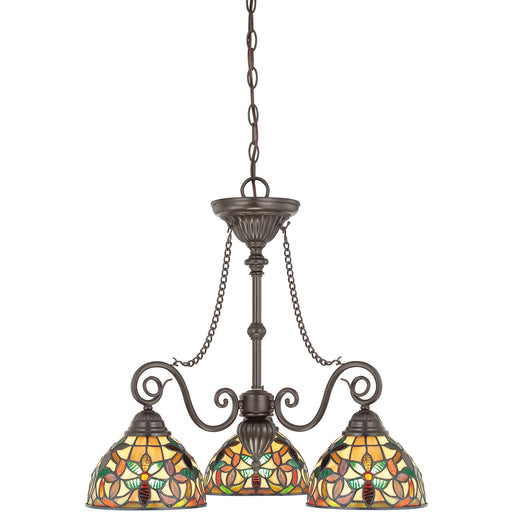 Kami 3-Light Chandelier in Vintage Bronze