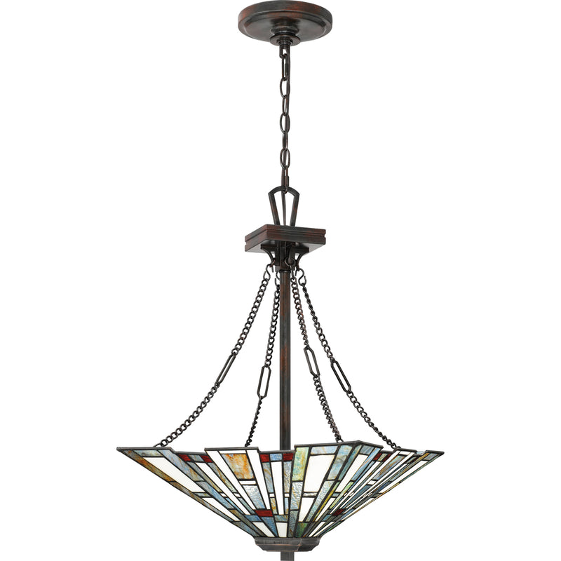 Maybeck 3-Light Pendant in Valiant Bronze