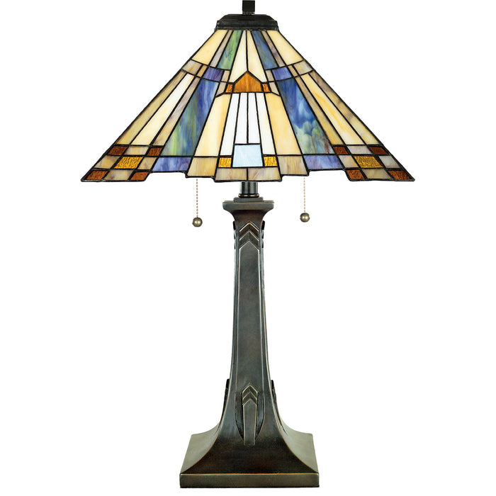 Inglenook 2-Light Table Lamp in Valiant Bronze