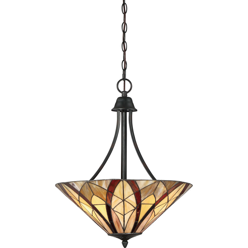 Victory 3-Light Pendant in Valiant Bronze