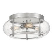Trilogy 3-Light Flush Mount in Brushed Nickel