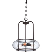 Trilogy 3-Light Pendant in Old Bronze