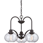 Trilogy 3-Light Chandelier in Old Bronze