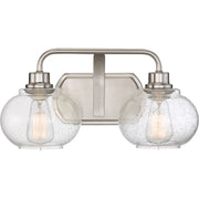 Trilogy 2-Light Bath Vanity in Brushed Nickel