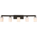 Taylor 5-Light Bath Vanity in Western Bronze