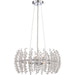 Valla 6-Light Pendant in Polished Chrome