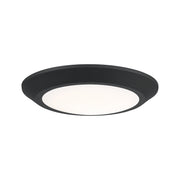Verge LED Flush Mount in Earth Black