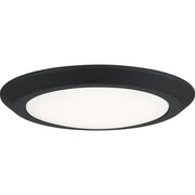Verge LED Flush Mount in Earth Black