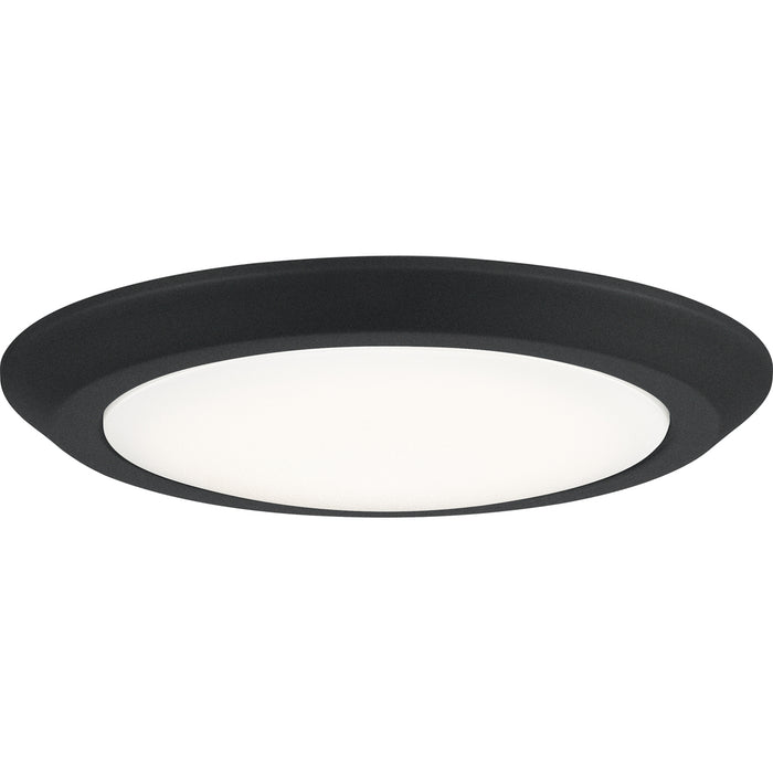 Verge LED Flush Mount in Earth Black