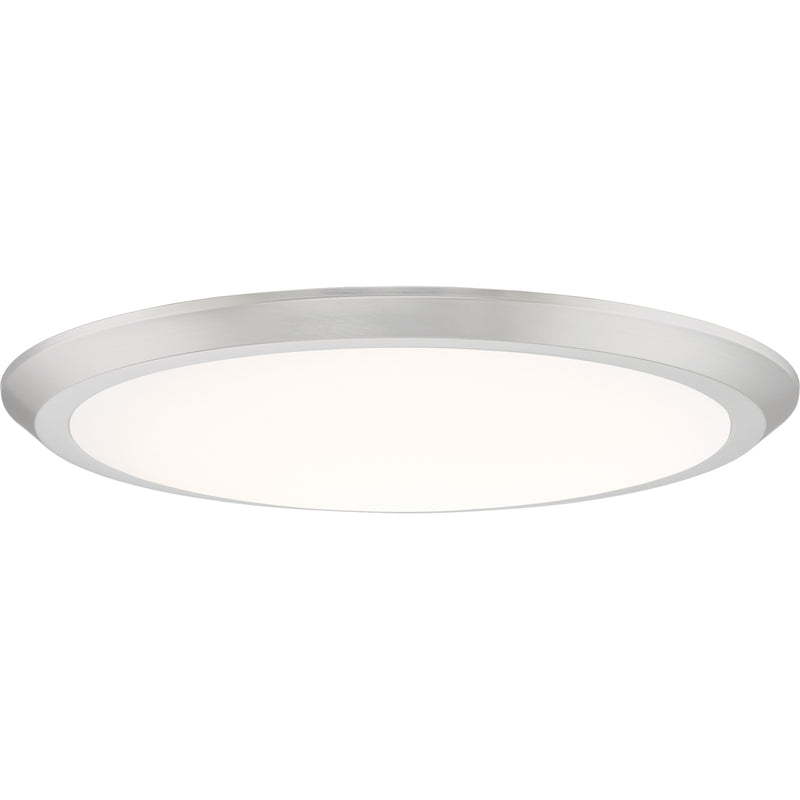 Verge LED Flush Mount in Brushed Nickel