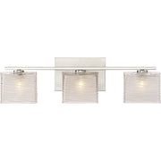 Westcap 3-Light Bath Vanity in Brushed Nickel