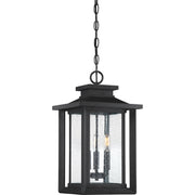 Wakefield 3-Light Outdoor Lantern in Earth Black