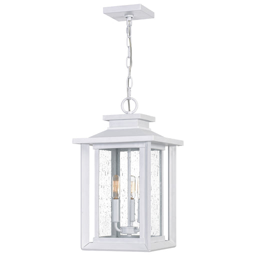 Wakefield 3-Light Outdoor Hanging Lantern in White Lustre