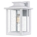 Wakefield 1-Light Outdoor Sconce in White Lustre