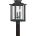 Wakefield 3-Light Outdoor Lantern in Earth Black