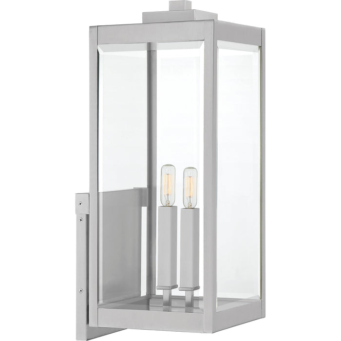 Westover 2-Light Outdoor Sconce in Stainless Steel