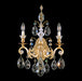 Renaissance 2-Light Wall Sconce in Heirloom Bronze with Golden Teak Crystals From Swarovski