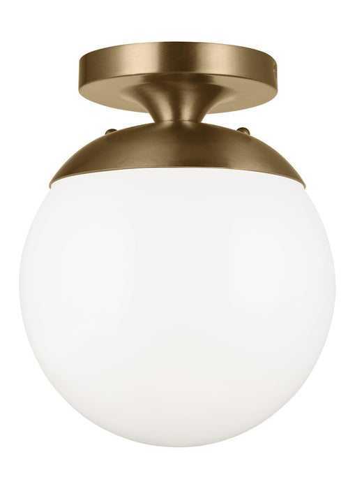 Leo - Hanging Globe 1-Light Wall/Ceiling Semi-Flush Mount - Lamps Expo