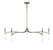 Laramie 5-Light Chandelier in Chelsea Gold
