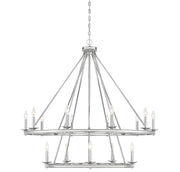 Middleton 15-Light Chandelier in Polished Nickel