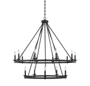 Middleton 15-Light Chandelier in Classic Bronze