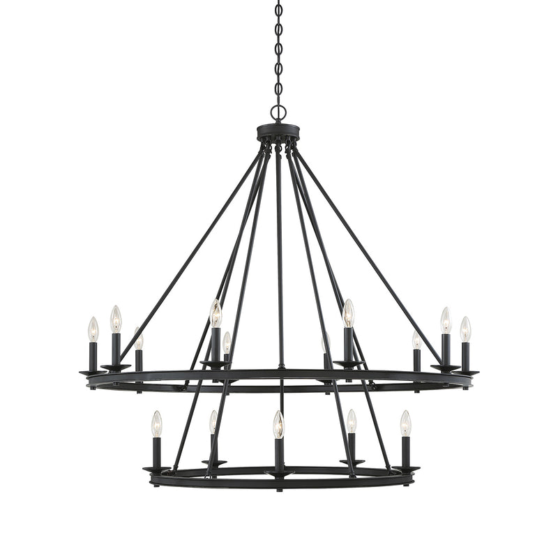 Middleton 15-Light Chandelier in Classic Bronze