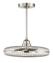 Wetherby 1-Light Fan D'lier in Satin Nickel