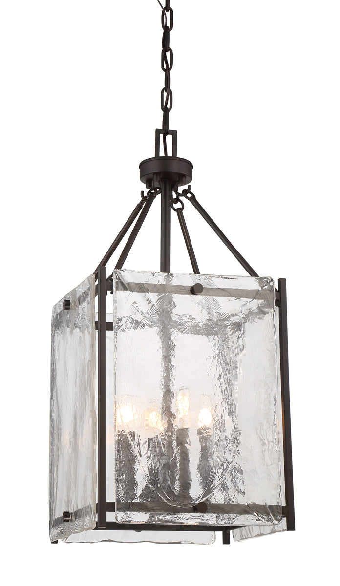 Glenwood 4-Light Foyer in English Bronze