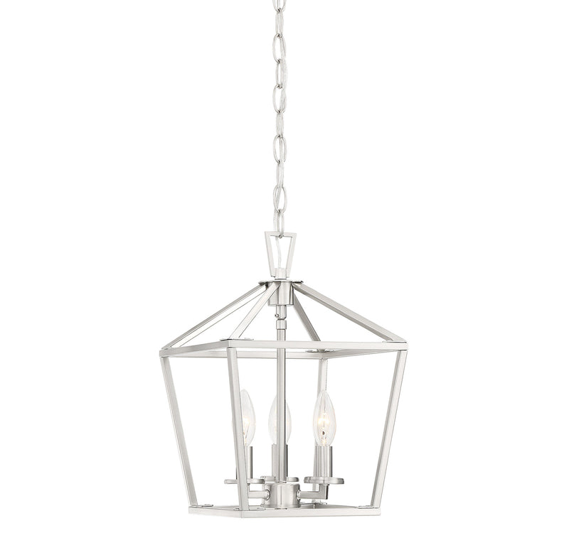 Townsend 3-Light Foyer in Satin Nickel