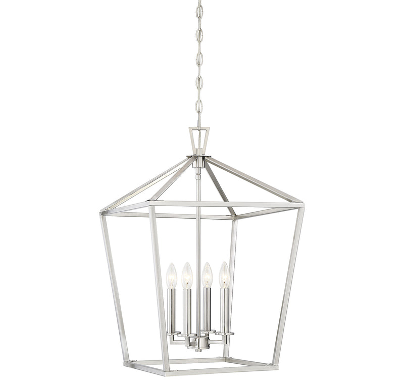 Townsend 4-Light Foyer in Satin Nickel