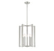 Benson 5-Light Pendant in Satin Nickel