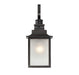 Monte Grande 3-Light Outdoor Wall Lantern in Slate