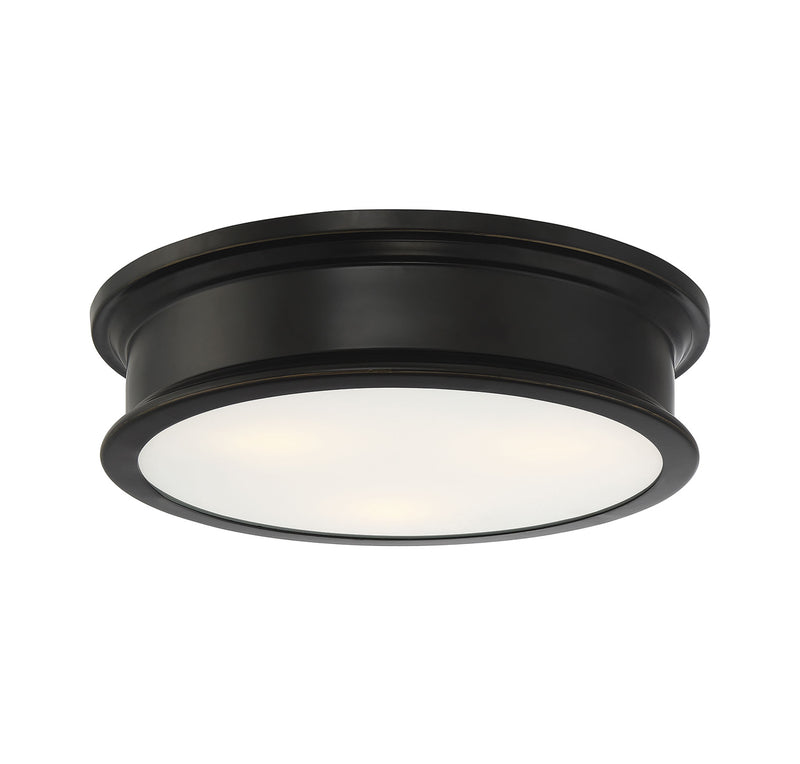 Watkins 3-Light Flush Mount in Classice Bronze