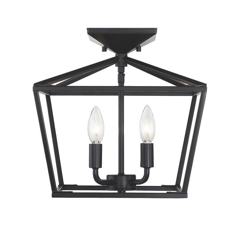 Townsend 4-Light Semi-Flush in Classic Bronze