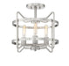 Kent 4-Light Semi-Flush in Satin Nickel