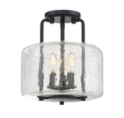 Avalon 3-Light Semi-Flush in English Bronze
