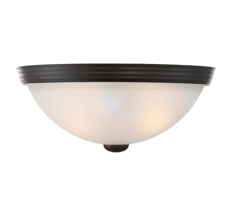 11" Flush Mount in English Bronze