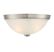 11" Flush Mount in Satin Nickel