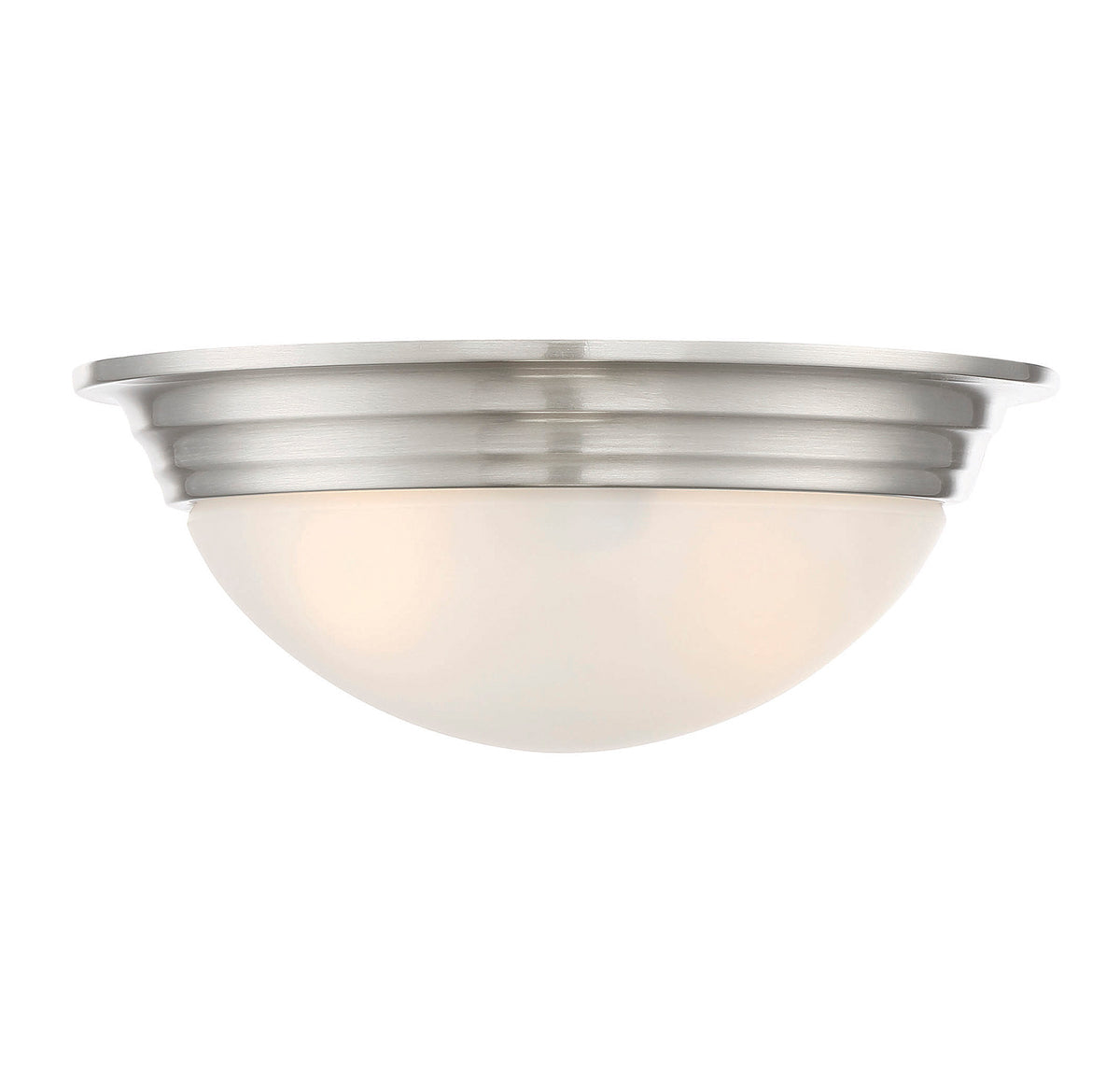 11" Flush Mount in Satin Nickel
