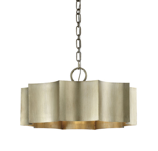 Shelby 3-Light Pendant in Silver Patina