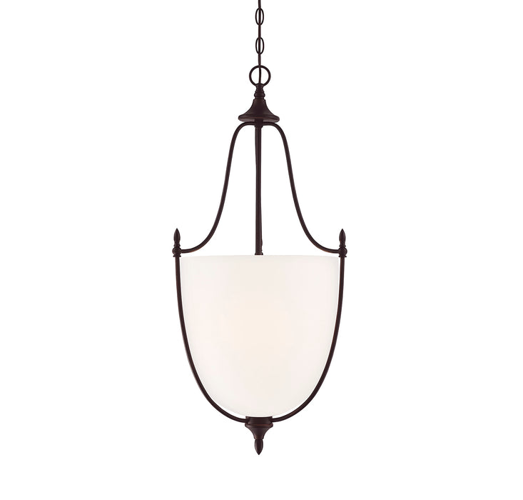 Herndon 3-Light Pendant in English Bronze