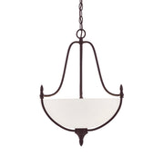 Herndon 3-Light Pendant in English Bronze
