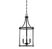 Penrose 3-Light Foyer in Black
