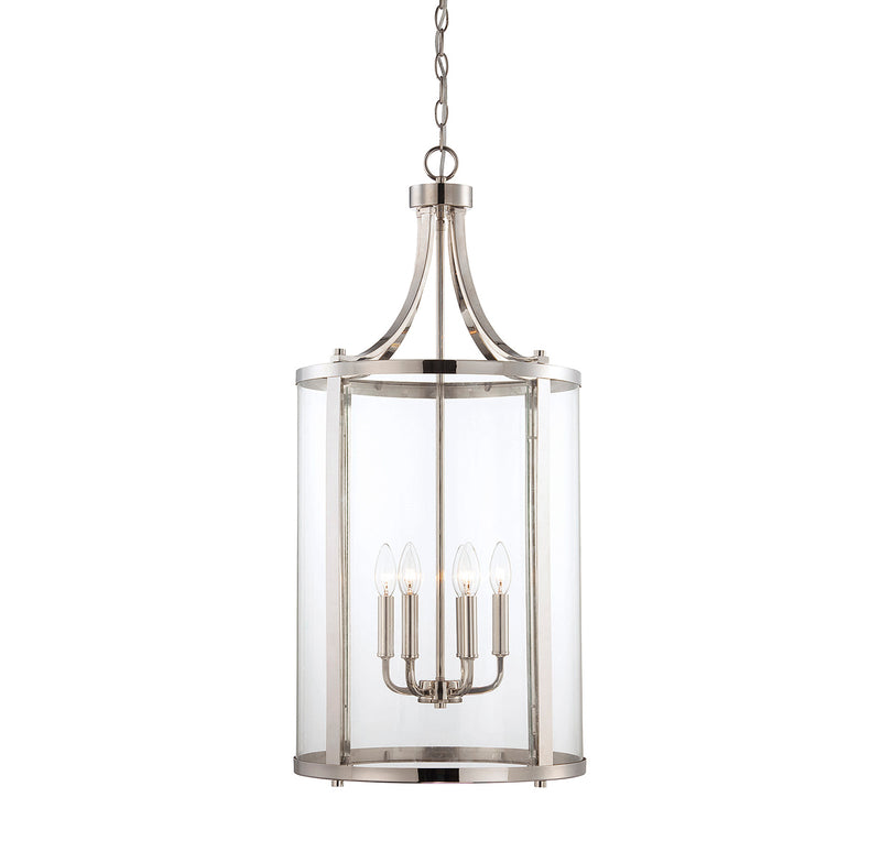 Penrose 6-Light Foyer in Polished Nickel