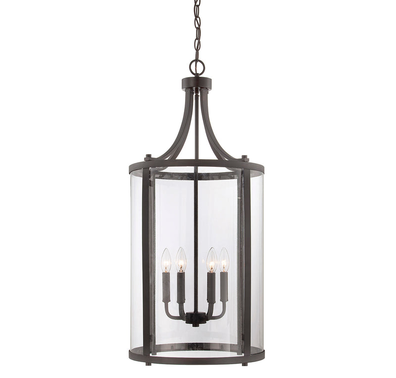 Penrose 6-Light Foyer in English Bronze