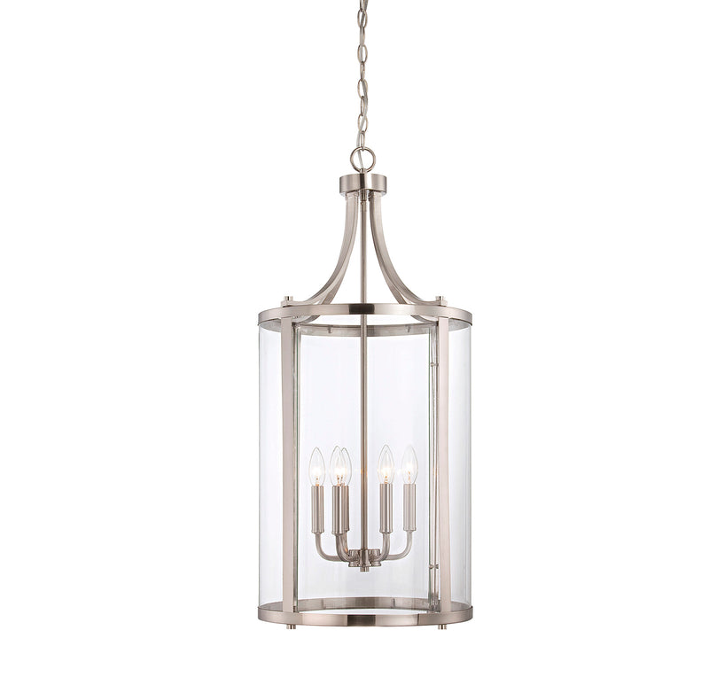 Penrose 6-Light Foyer in Satin Nickel