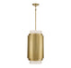 Beacon 3-Light Pendant in Burnished Brass