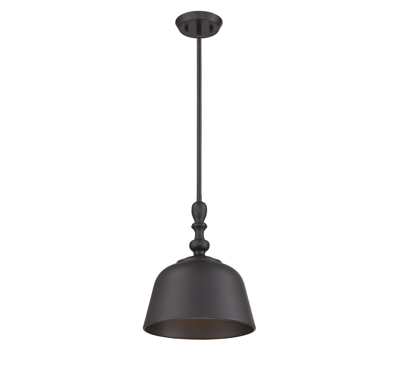 Berg 1-Light Pendant in English Bronze