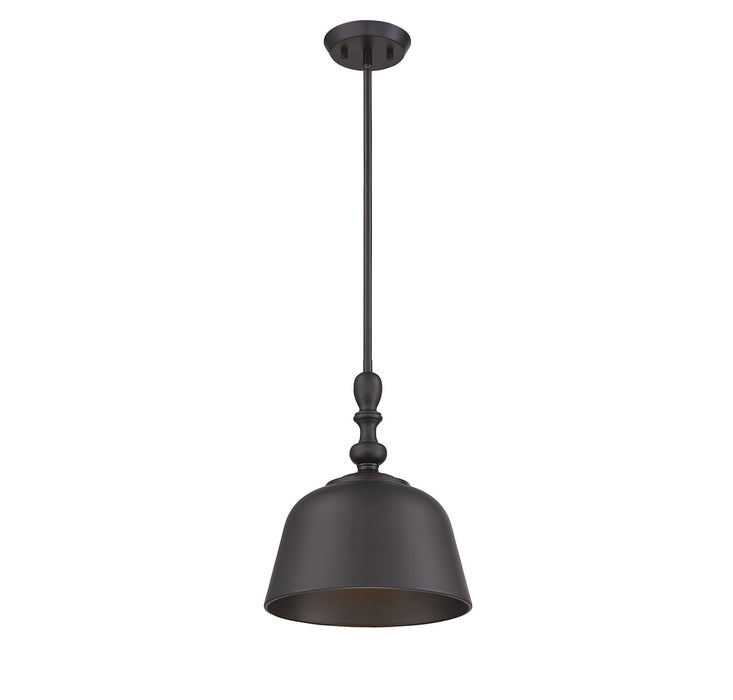Berg 1-Light Pendant in English Bronze