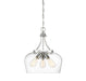 Octave 3-Light Pendant in Polished Chrome